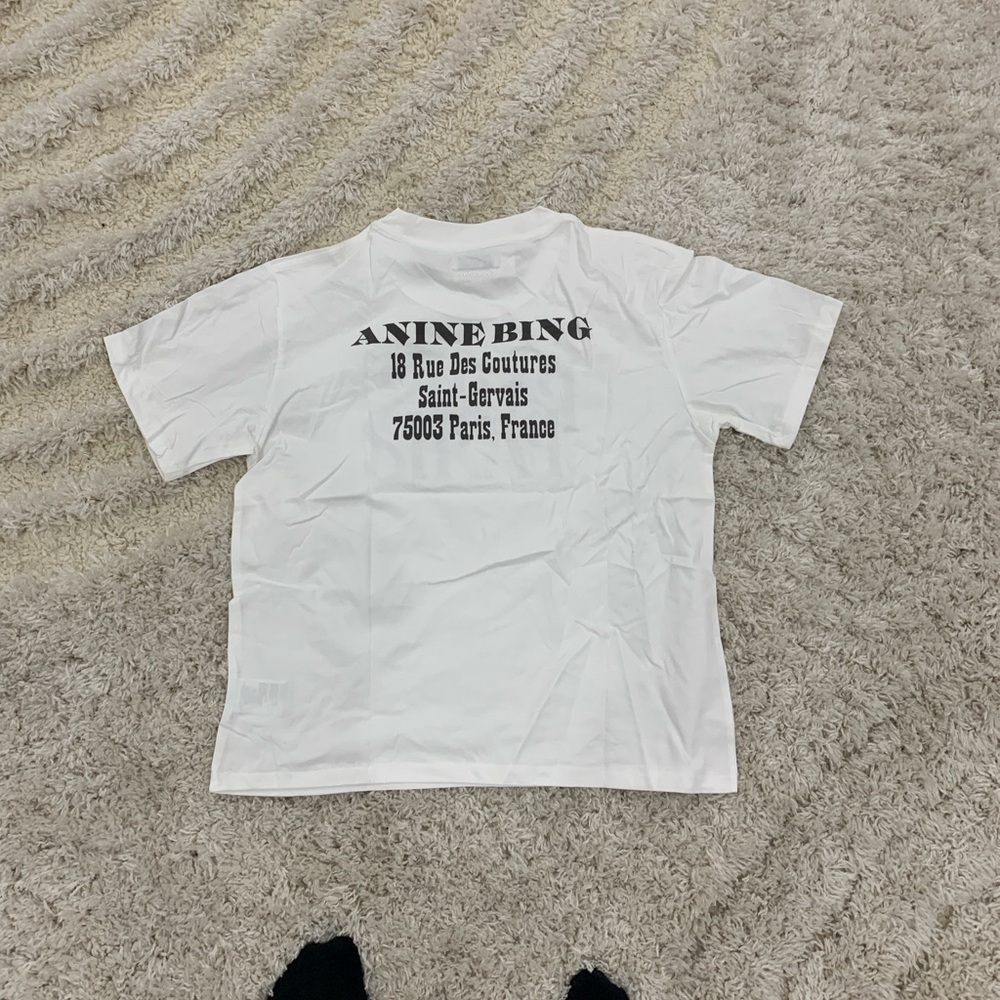 Anine Bing Paris White Top for Woman Sizes Small or Medium - Picture 2 of 2